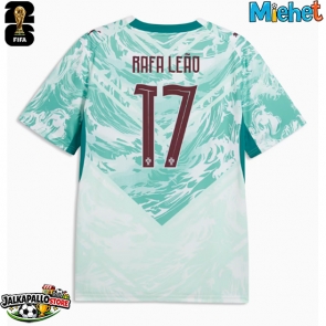Portugali Rafael Leao #17 Vieraspaita MM-kisat 2026 Lyhythihainen